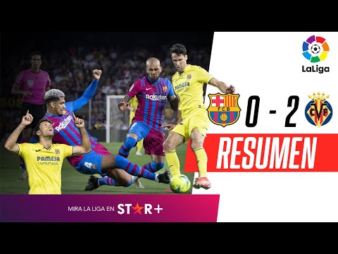 Sorpresa en el Camp Nou: Barcelona perdió ante Villarreal 