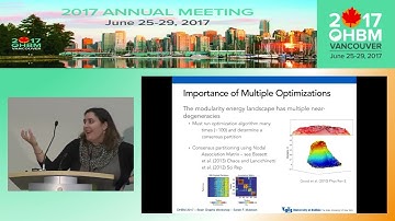 OHBM 2017 | Educational Course | Brain graphs: An Introduction to network analysis of br… | Part 4