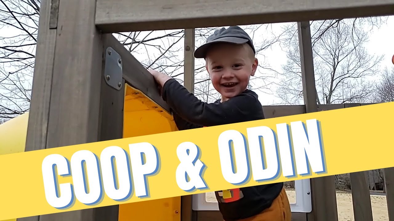 Cooper and the KidKraft playset Part 2 YouTube
