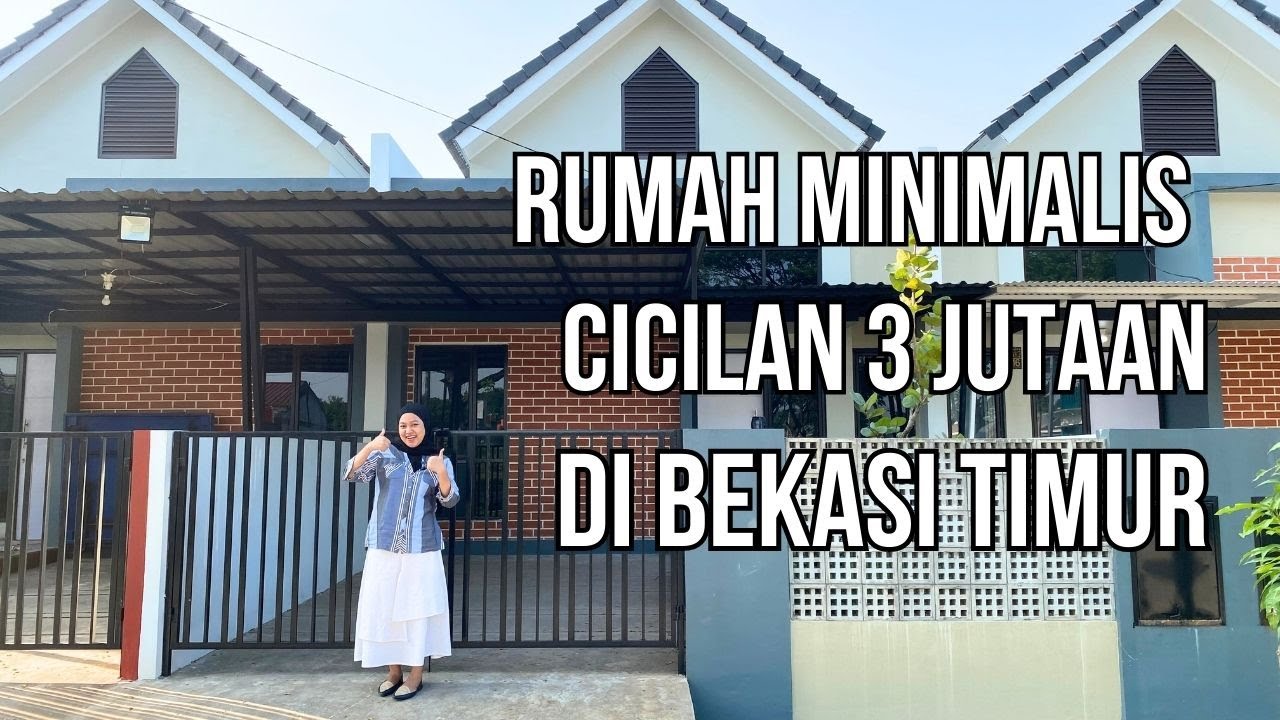 DI BEKASI TIMUR ADA RUMAH SKANDINAVIA 3 JUTAAN/BULAN | SMC PROPERTY