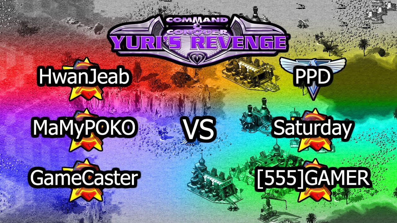 [Casting] C&C Yuri's Revenge Team68 3v3 Game YouTube