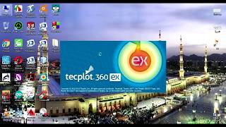 Isotherm & Streamline Plot Using Tecplot (data from Comsol)