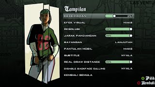 PAKE APK INI !!! DI JAMIN GTA KALIAN BAKALAN SMOOTH DAN TIDAK LAG DI SETTINGAN MAX - GTA SA Android screenshot 5