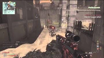 Modern Warfare 3 xTyphon Mini Sniper killfeed - snipetage multi kills quickscopes