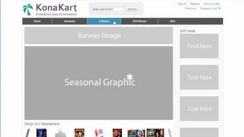 KonaKart demo with dotCMS- Part I of III