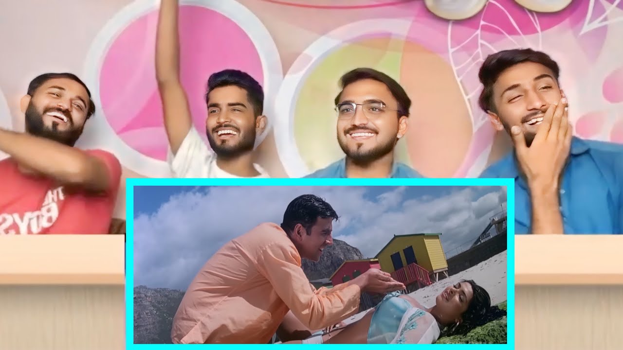 Reaction On Aayega Maza Ab Barsaat Ka | Andaaz Songs | Akshay Kumar | Priyanka Chopra.