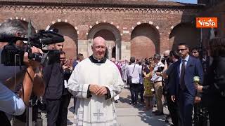 I funerali di Don Antonio Mazzi nella Basilica di Sant'Ambrogio a Milano I funerali di Don Antonio Mazzi nella Basilica di Sant'Ambrogio a Milano