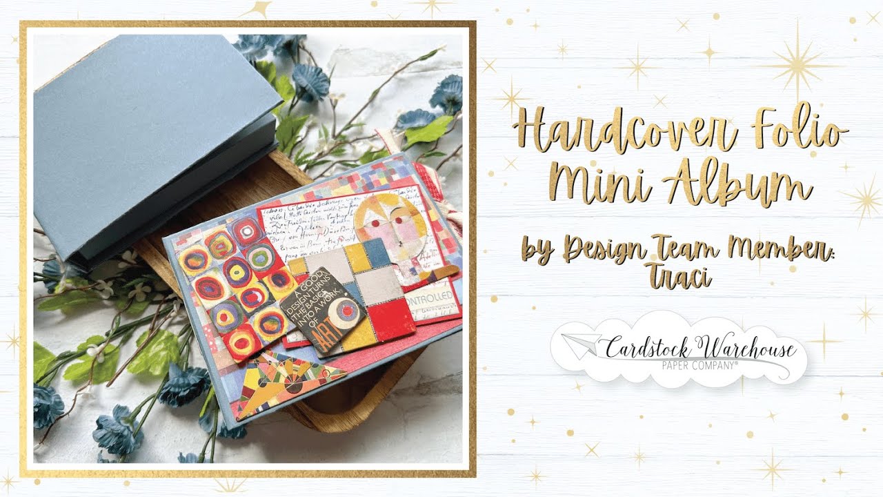 Hardcover Folio Mini Album by Traci