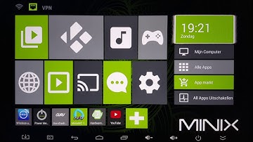 Algemene instellingen voor Minix