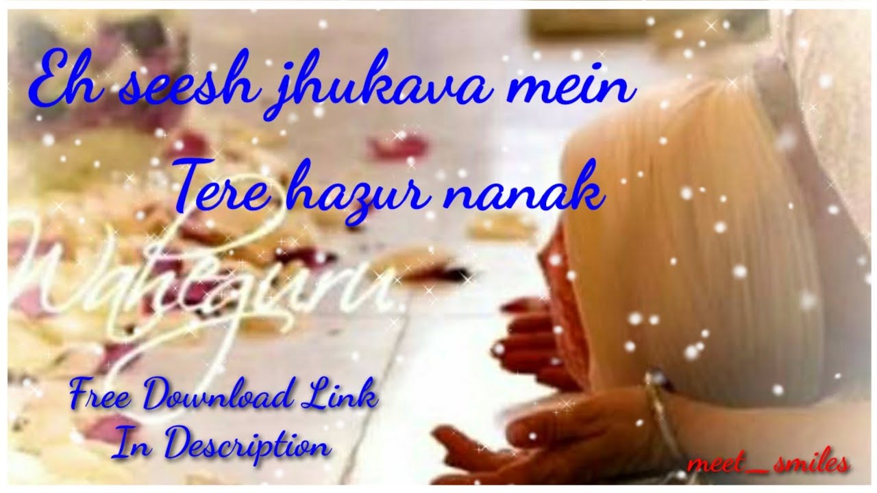 Eh Sees Jhukawaan Mein  Kunwarpreet Singh  Gurbani status  2020 Gurbani Kirtan WhatsApp Status