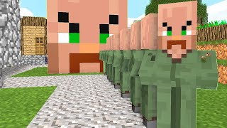 ЭТО САМАЯ ЗЛАЯ ОЧЕРЕДЬ ИЗ ЖИТЕЛЕЙ В МАЙНКРАФТ 99% ТРОЛЛИНГ ЛОВУШКА MINECRAFT ВАКСАЙДИ