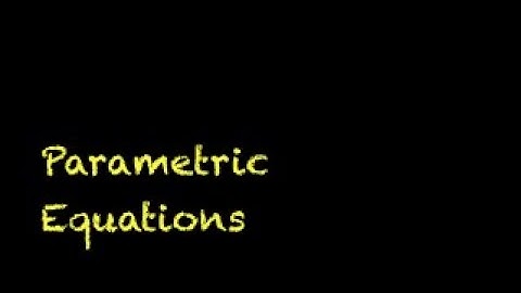 Parametric Equation Word Problem(Ron Larson 📚)