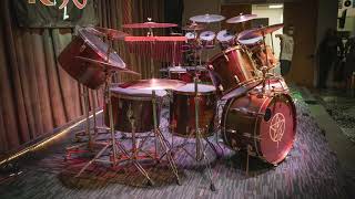 Neil Peart's Tama Drum set from Moving Pictures, Permanent Waves and Exit Stage Left