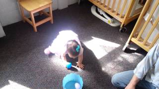 Averys first Easter egg hunt!