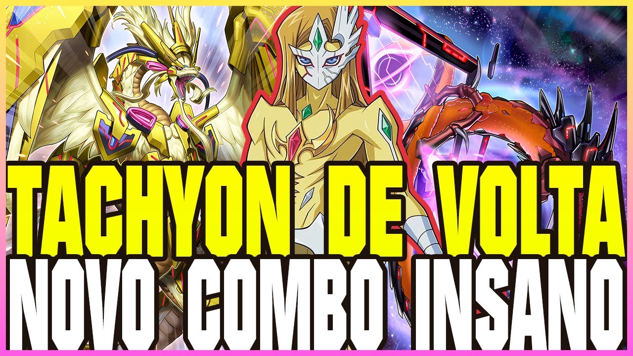MIZAR VOLTOU PRA ASSUSTAR O META! TACHYON  DE VOLTA - YU-GI-OH Duel Links