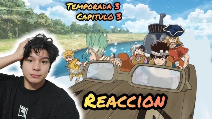 🧪DR.STONE TEMPORADA 3 CAPITULO 2 SUB ESPAÑOL HD [COMPLETO] REACCION -  MuguiNubi 