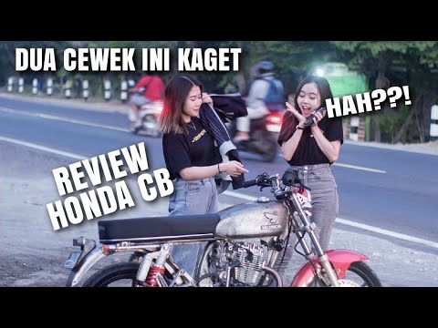 CEWEK REVIEW HONDA CB || NGAKAK LUCU ABIS🤣