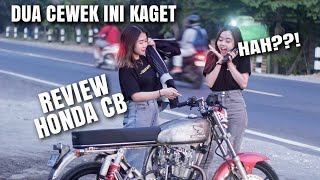 Cewek Review Honda Cb Ngakak Lucu Abis