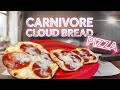 Fast & Delicious Carnivore Cloud Bread PIZZA! 🍕 Just 2 Ingredients!