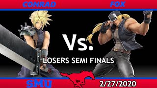 SMU Ultimate Weekly 15 - Conrad (Cloud) Vs. Fox (Terry) Losers Semi Finals screenshot 5