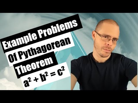 Examples of How to Solve Pythagorean Theorem a² + b² = c²