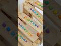 Marble Run Race #179 HABA 6 consecutive slope & colorful and cute marbles #asmr #マーブルランレース #ビー玉転がし