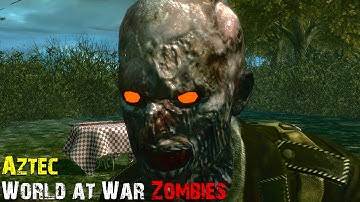 World at War Custom Zombies: Aztec! GIANT Map!!