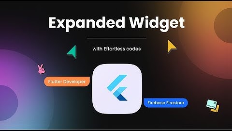 Flutter for beginners #28 | Expanded widget | Dart Basic | #flutter #dart  #beginner #flutter