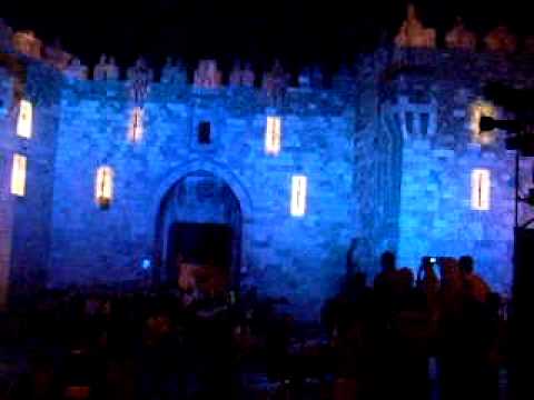 Damascus Gate Light Show