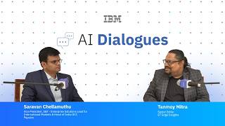 IBM AI Dialogue-Saravan Chellamuthu, VP, Enterprise Products &amp; India Capability Center Lead, PepsiCo