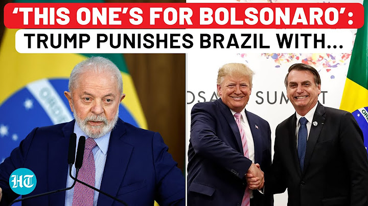 Trump’s Revenge For ‘Emperor’ Jibe? Imposes 50% Tariff On Brazil, Cites Bolsonaro; Lula Hits Back