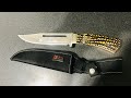 Columbia Jin Lang USA Saber G10 Knife Review Underrated knife
