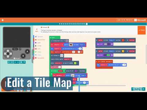 AIR Unit 1 Chapter 2 Lesson 3 Walls in MakeCode Arcade