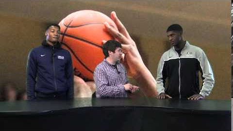 Lorain senior Devon Andrews and St. Edward senior Kipper Nichols