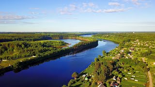 Вниз по течению реки Западная Двина