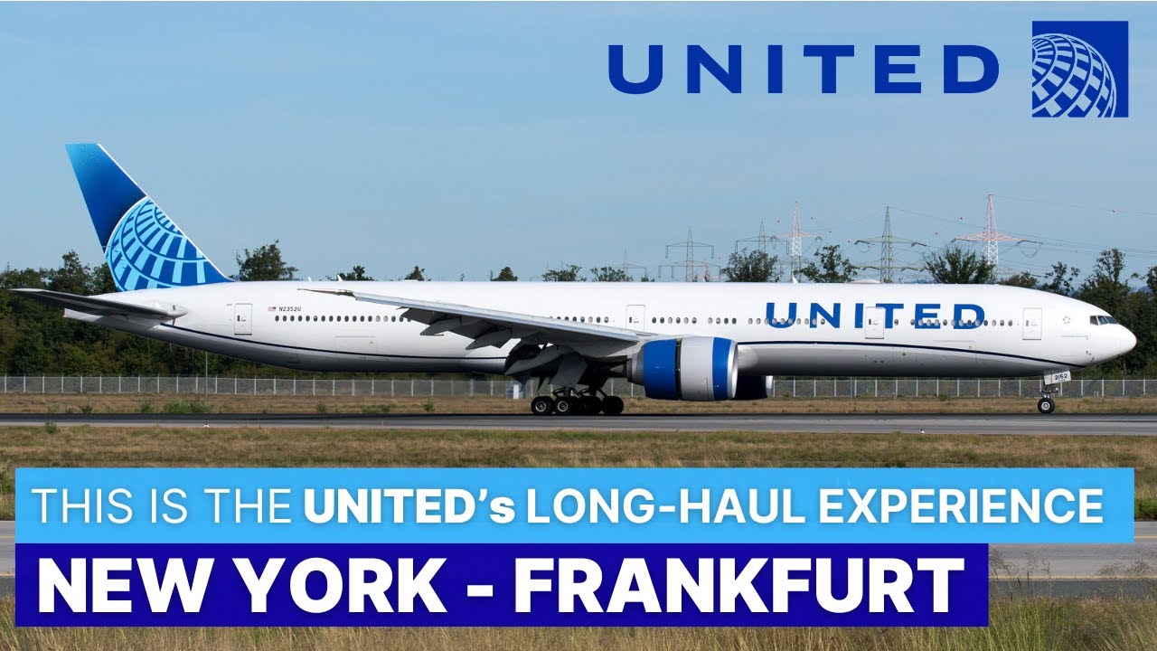 UNITED Airlines I Boeing 777 300ER Long Haul I FULL FLIGHT Experience New York-Frankfurt