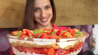 fruchtiges und einfaches Erdbeer-Tiramisu-Rezept / Sallys Welt