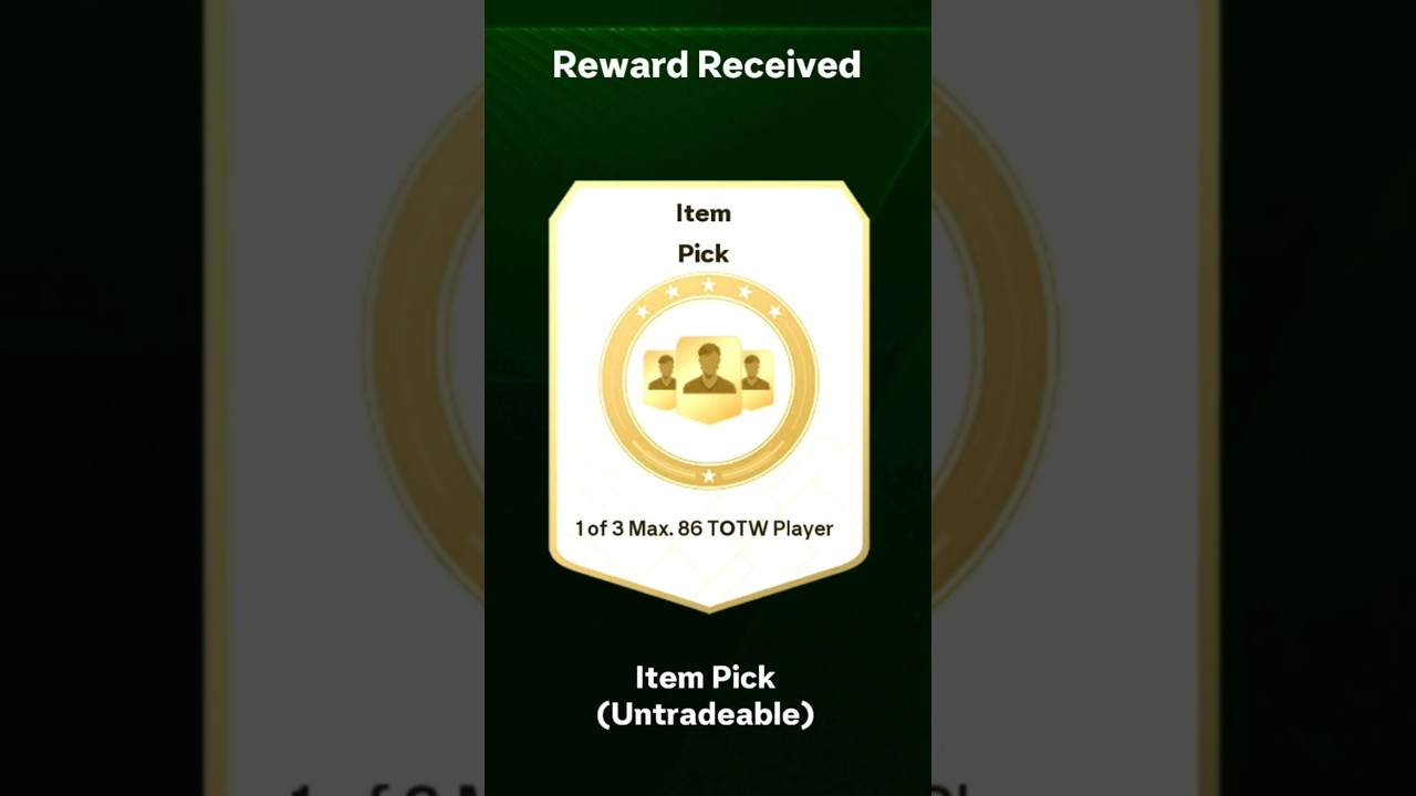 🔥 Выбор игрока TOTW – 1 из 3, МАКСИМУМ 86! Кого мы выбираем? 🤯 