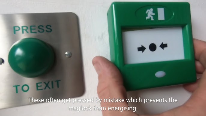 How to reset an emergency door release unit. 