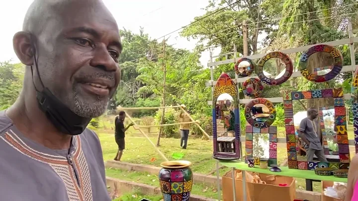 An Interview with An Artist at the Butterfly Craft Market in Accra