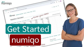 Online Statistics Calculator - Get Started - Numiqo