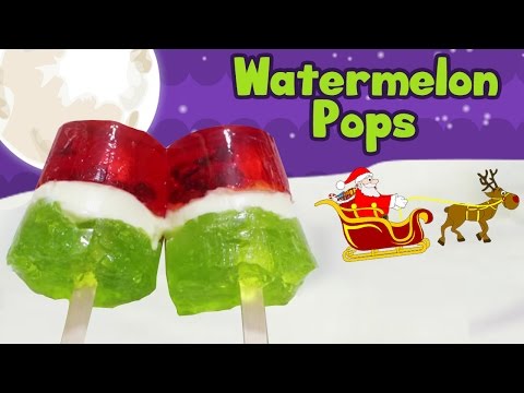 How To Make Chocolate Watermelon Pops