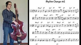 3 KILLER Rhythm Changes Walking Bass Lines in Half Position