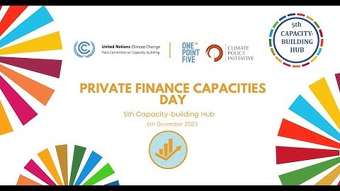 Climate-Smart Public-Private Partnerships (PPPs) - Building Low-Carbon & Resilient Infrastructure