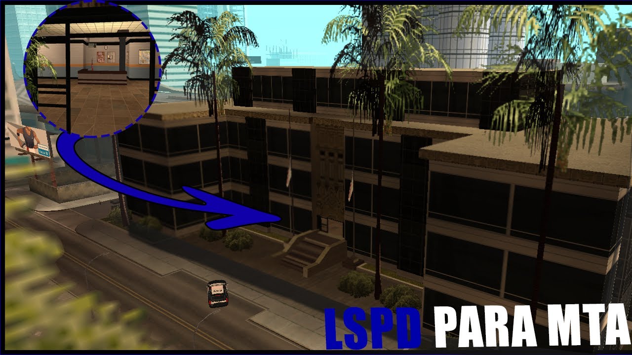 Mapa DP (LSPD) Igual FiveM -MTA - YouTube