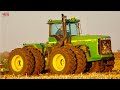 JOHN DEERE 9400 Tractor Working on Fall Tillage