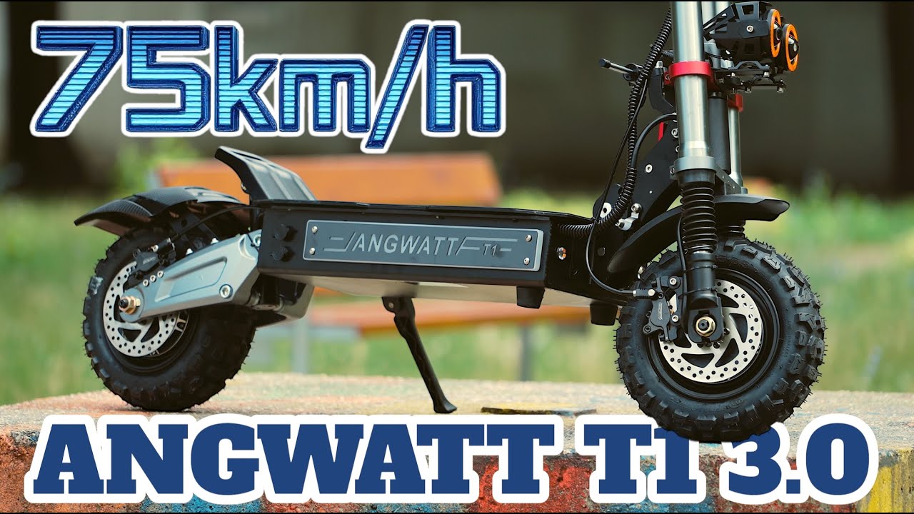 Angwatt T1 3.0 - test max rýchlosti a prva jazda