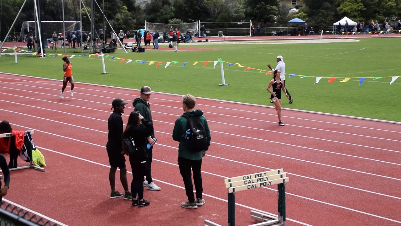 Stan State Women s 400m Ram Cal Poly Invitational 3 23 19 YouTube