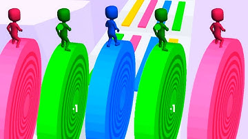 LAYERS ROLL All LEVELS Walkthrough Mobile Game iOS,Android Game Play