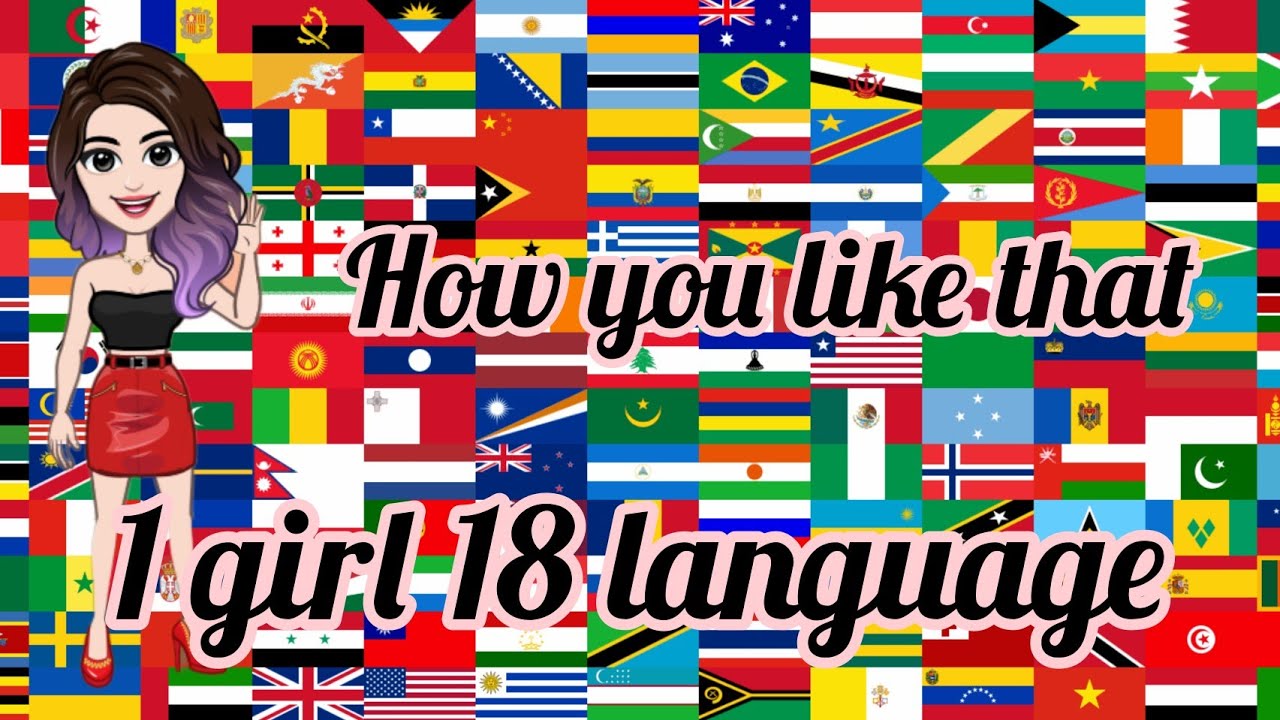 1 Girl 18 Language - How You Like That - Blackpink (Multi language cover by Lina) (Indian)